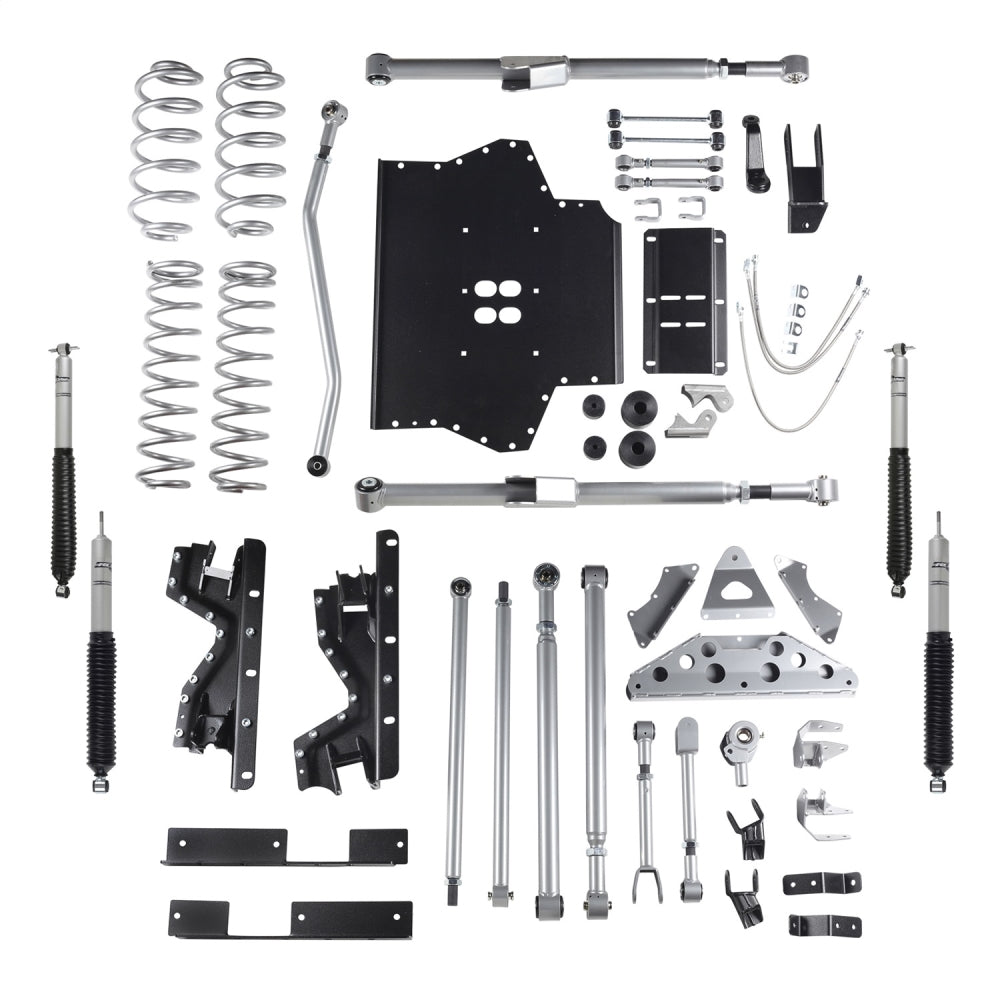 4.5 Inch Extreme-Duty Long Arm Lift Kit With Rear Tri-Link And Mono Tube Shocks