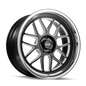 RIDLER 611 611 GLOSS BLACK MILLED WITH DIAMOND CUT LIP 20X8.5 5-120.65 0MM 83.82MM 611-2861GBMD