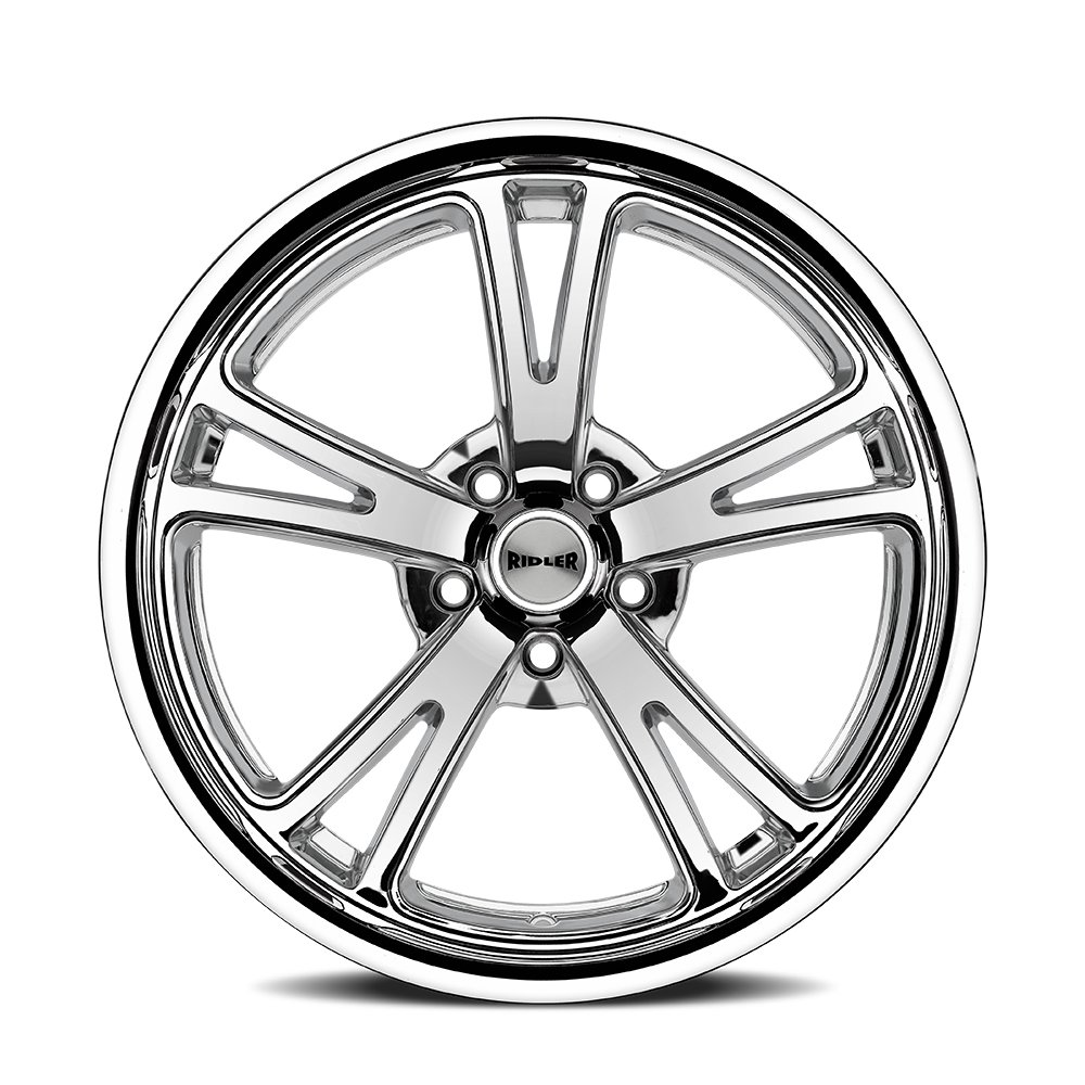 RIDLER 606 CHROME 20X8.5 5-120.65 0MM 83.82MM 606-2861C