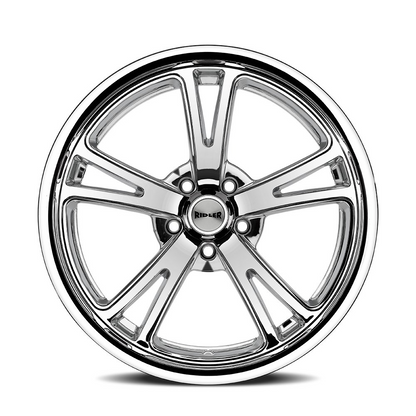 RIDLER 606 CHROME 18X8 5-120.65 0MM 83.82MM 606-8861C