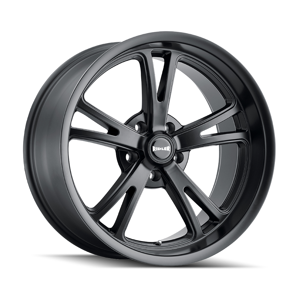 RIDLER 606 MATTE BLACK 20X9 5-115 18MM 72.62MM 606-2964MB