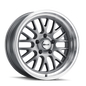 RIDLER 607 GLOSS GREY MACHINED 18X9.5 5-120.65 6MM 83.82MM 607-8961G