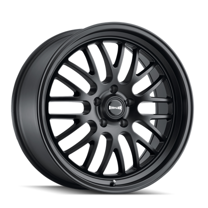 RIDLER 607 MATTE BLACK 18X9.5 5-120.65 6MM 83.82MM 607-8961MB
