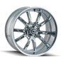 RIDLER 650 CHROME 18X9.5 5-114.3 0MM 83.82MM 650-8965C