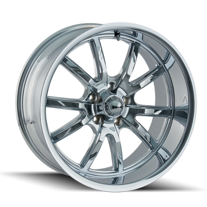 RIDLER 650 CHROME 17X7 5-114.3 0MM 83.82MM 650-7765C