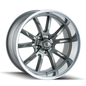 RIDLER 650 GLOSS GREY POLISHED 20X10 5-127 0MM 83.82MM 650-2173G
