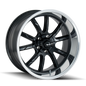 RIDLER 650 MATTE BLACK POLISHED 18X8 5-127 0MM 83.82MM 650-8873MB