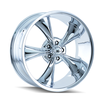 RIDLER 695 CHROME 18X8 5-120.65 0MM 83.82MM 695-8861C