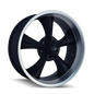 RIDLER 695 MATTE BLACK MACHINED 17X7 5-114.3 0MM 83.82MM 695-7765MB