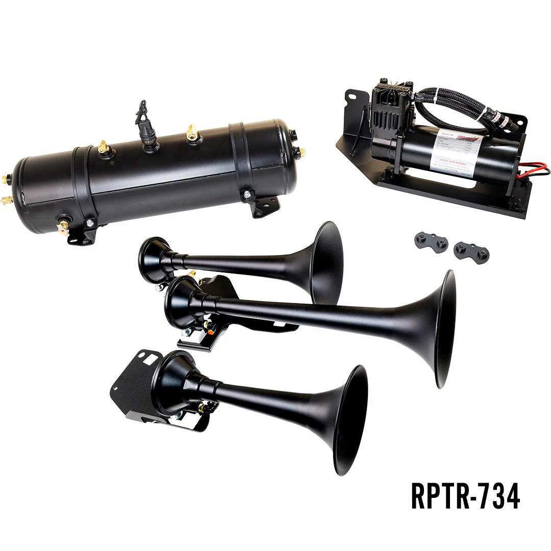 Kleinn Air Horns - RPTR-734 - RAPTOR 73O TRAIN HORN
