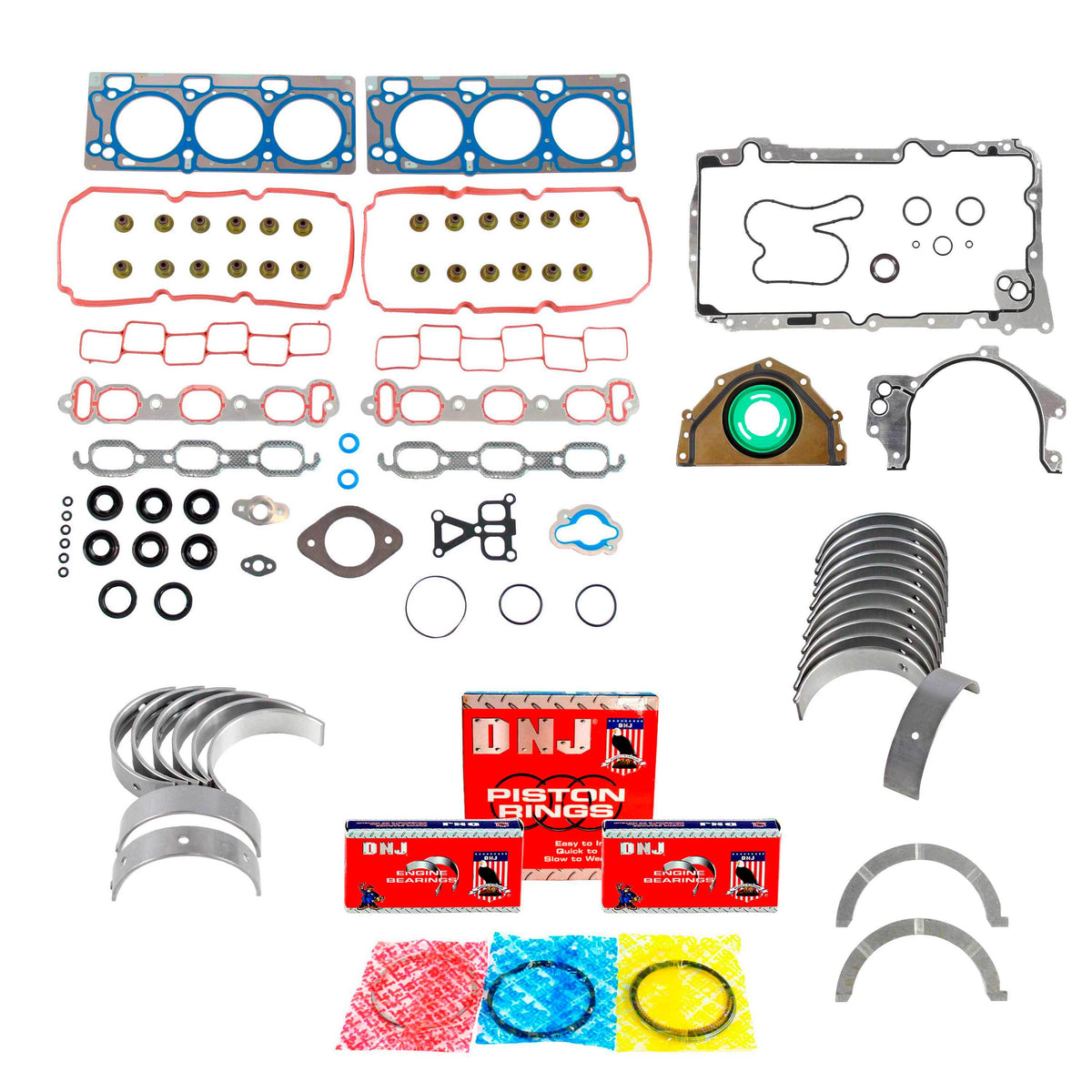 Engine Re-Ring Kit 2007-2011 Chrysler,Dodge,Volkswagen 4.0L