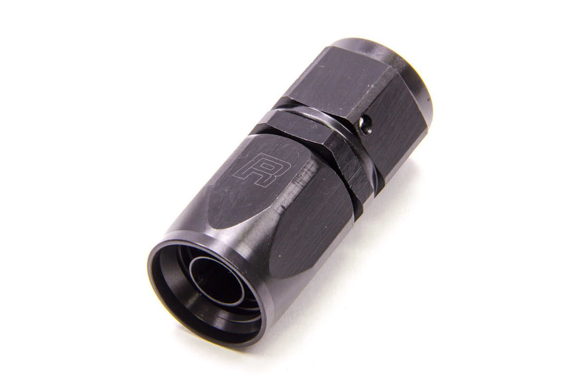#8 Str Hose End Black - 610035
