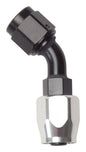 #4 45 Deg Hose End Black - 610085