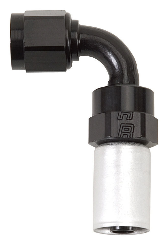 #4 90 Deg Hose Fitting P/C Crimp-On - 610423