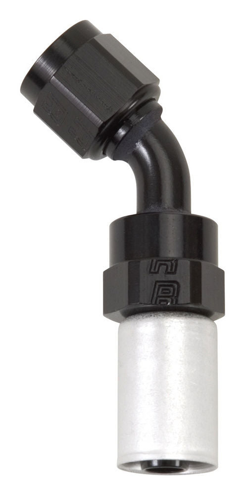 #12 45 Deg Hose Fitting P/C Crimp-On - 610653