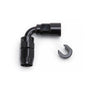 6an 90-Deg Hose End to EFI 3/8 Push-On Q/D - 611223