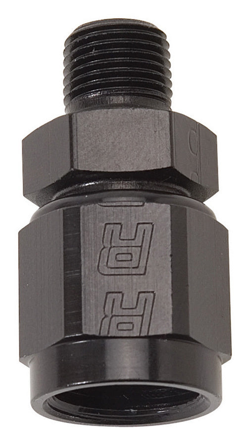 4AN F 1/8M Straight Black - 614202