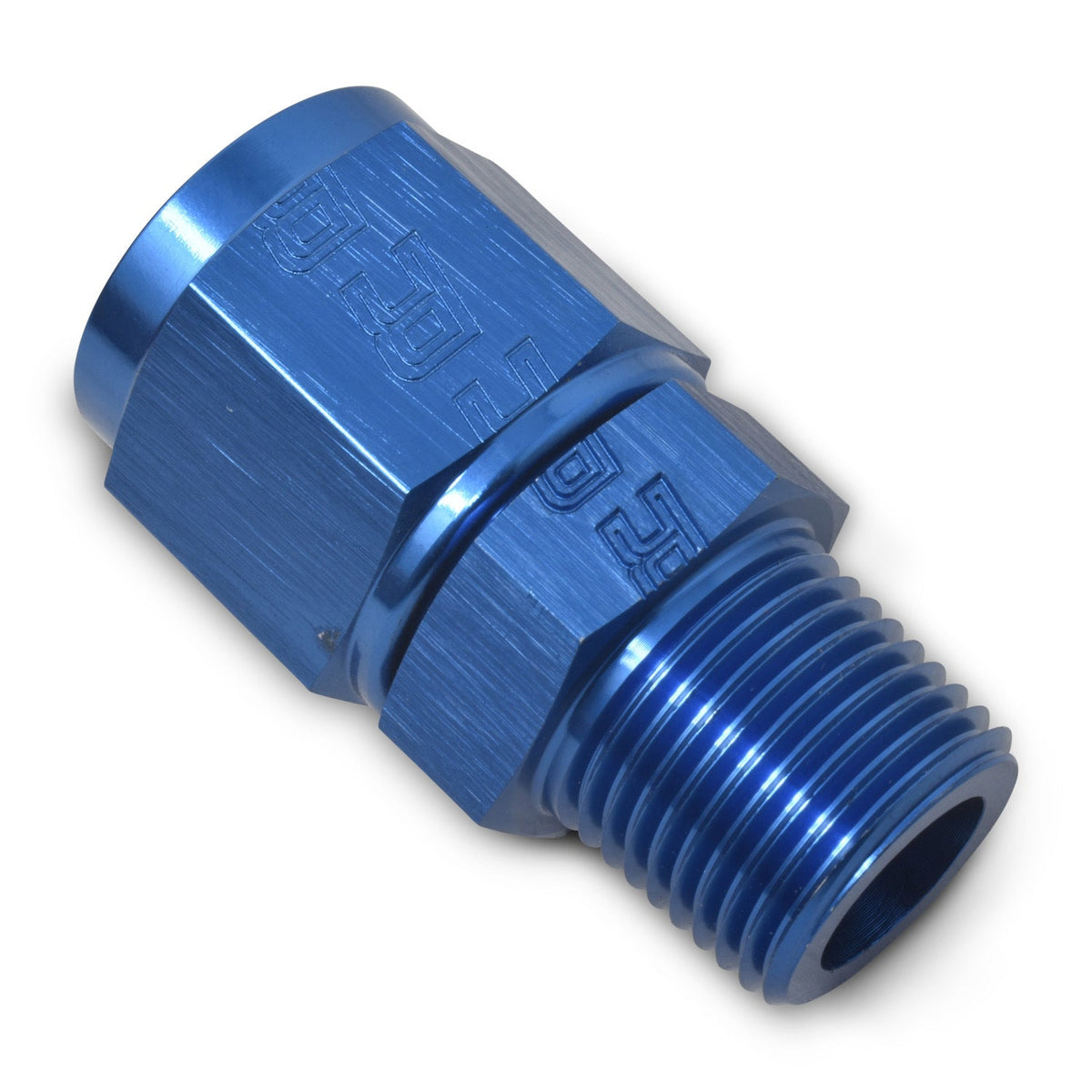 8AN F 3/8M Straight Blue - 614218