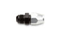#6 Male 37 Deg to 3/8in Tube Black/Silver - 639213