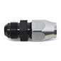#8 Male 37 Deg to 1/2in Tube Black/Silver - 639233