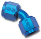6AN Swivel Coupler 45Deg Blue - 640040
