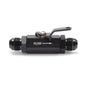 Shut-Off Valve 10an Male Black Finish - 650653
