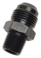 4AN-1/4 Str Adpt Fitting Black - 660433