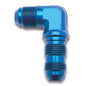 6AN 90Deg Bulkhead Blue - 661250