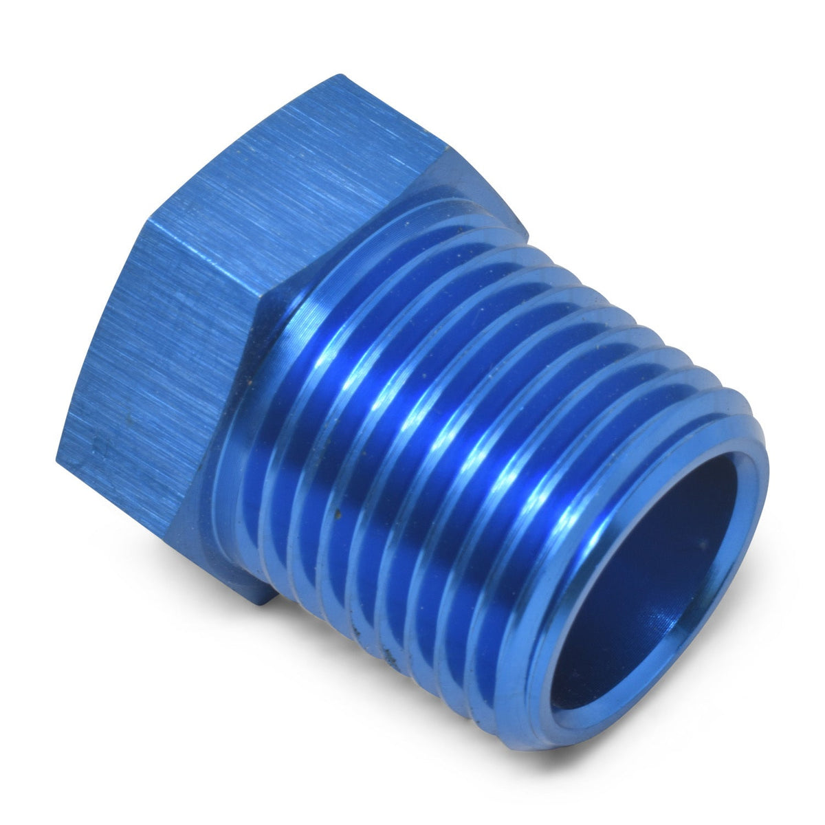 3/8M to 1/4F NPT Bushing Blue - 661560