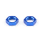 Endura Bulkhead Nut #8 Blue - 661900