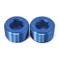 3/4in Allen Pipe Plugs Blue 2/pkg - 662070