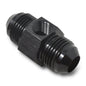 8AN Flare Union M to M 1/8 Gauge Port Black - 670013