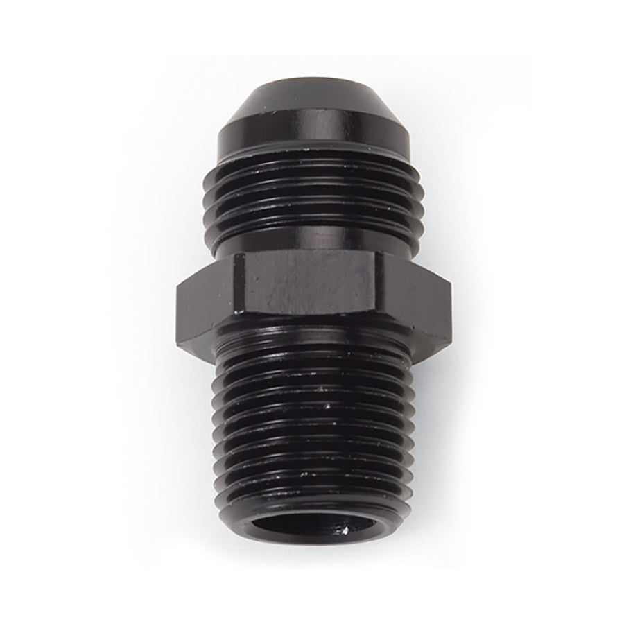 Adapter Ftg #6 to 1/2 NPT Str Black - 670153