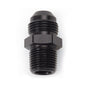 Adapter Ftg #6 to 1/2 NPT Str Black - 670153