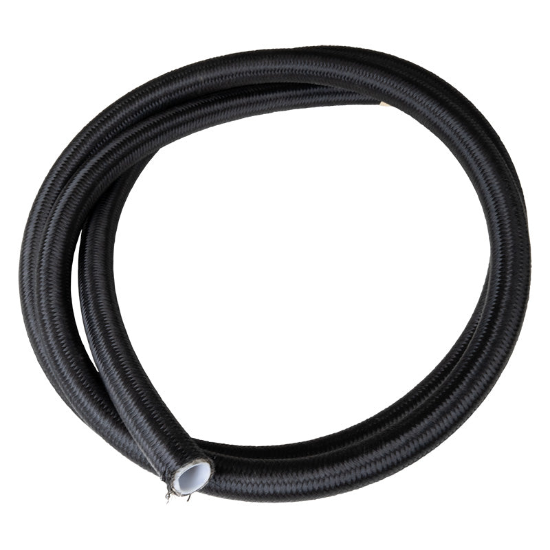 Black AN -10 Pro PTFE Hose 6 Foot Length