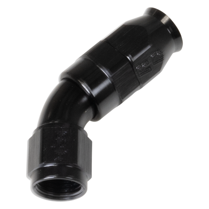 Black 45 -6 Pro PTFE Hose End
