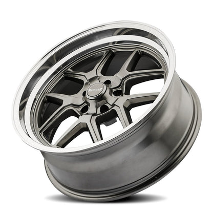 RIDLER 610 GLOSS GREY POLISHED 17X8 5-120.65 0MM 83.82MM 610-7861G