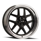 RIDLER 610 MATTE BLACK POLISHED 17X7 5-120.65 0MM 83.82MM 610-7761MB