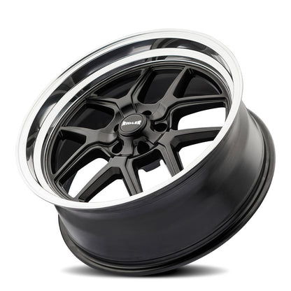 RIDLER 610 MATTE BLACK POLISHED 17X7 5-120.65 0MM 83.82MM 610-7761MB