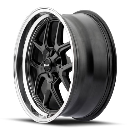 RIDLER 610 MATTE BLACK POLISHED 20X10 5-127 0MM 83.82MM 610-2173MB