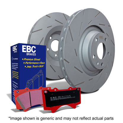 EBC Brakes - S15 Kit Extra Duty And USR Rotors - S15KF1043