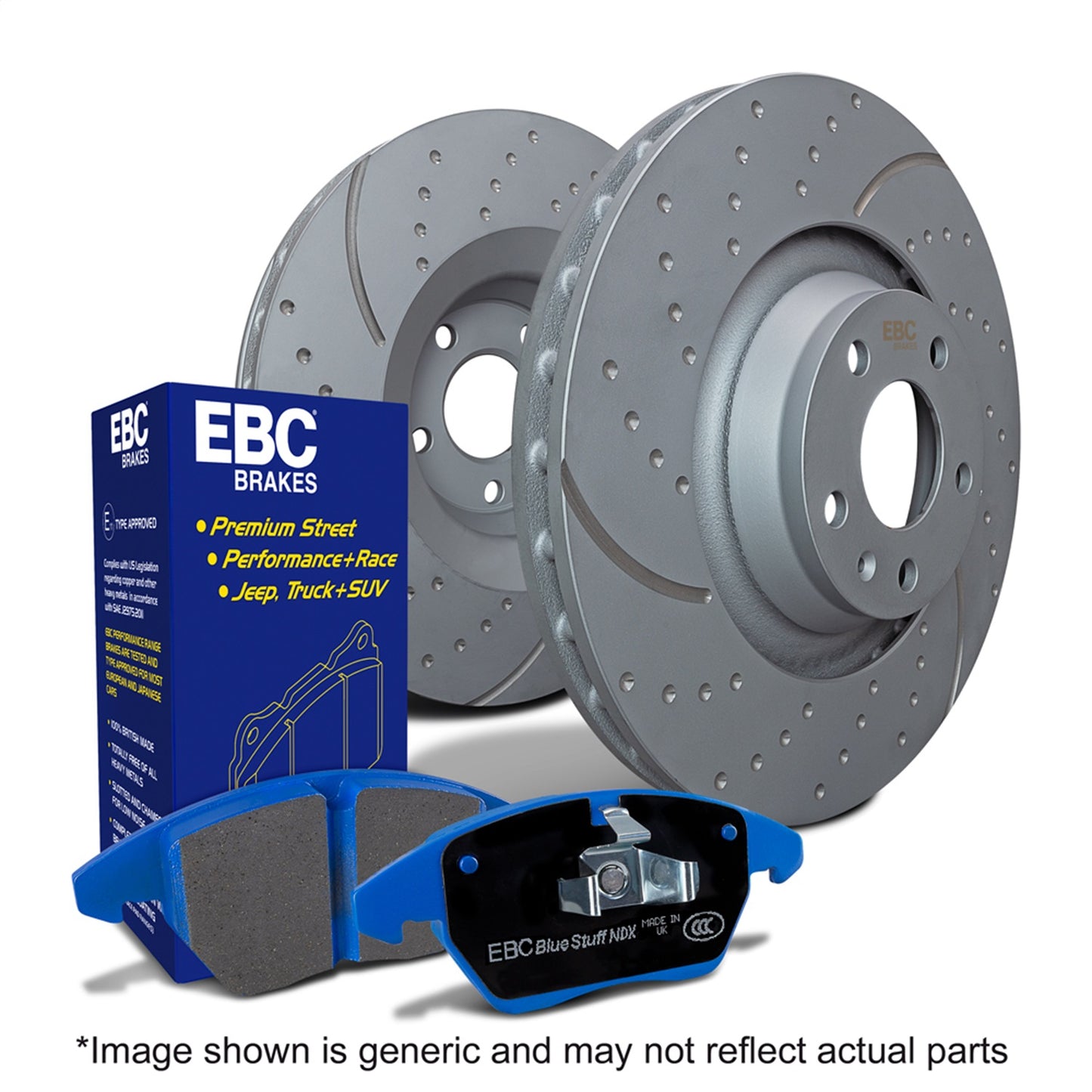 EBC Brakes - S6 Kits Bluestuff And GD Rotors - S6KR1279
