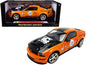 2008 Ford Shelby Mustang #08 "Terlingua" Orange and Black "Shelby Collectibles Legend" Series 1/18 Diecast Model Car by Shelby Collectibles  free shipping USA