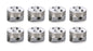 SBC Cast Piston Set - H345DCP60