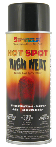 Hot Spot High Temp Paint Black - 161203