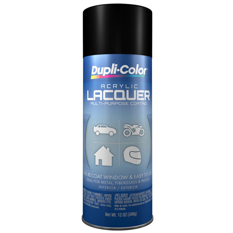 Flat Black Lacquer Paint 12oz - DAL1607