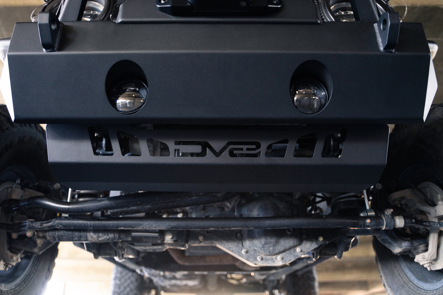 Front Bumper Sway-Bar Disconnect Motor Skid Plate