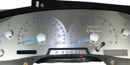 US Speedo Custom Gauge Face
