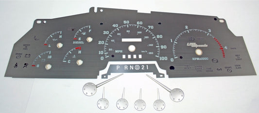 US Speedo Custom Gauge Face