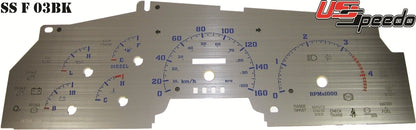 US Speedo Custom Gauge Face